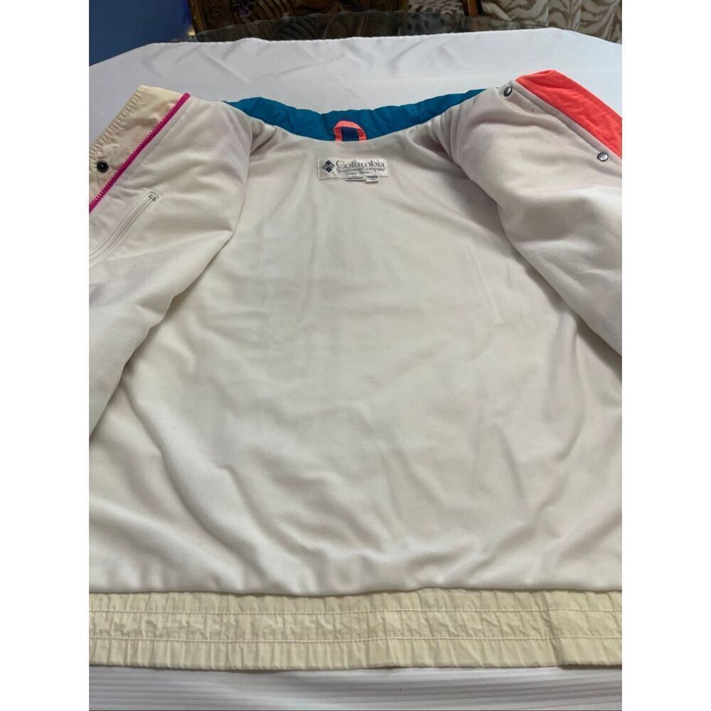 Columbia Radial Sleeve Vintage Colorblock Jacket Women’s Size Large - Picture 4 of 11